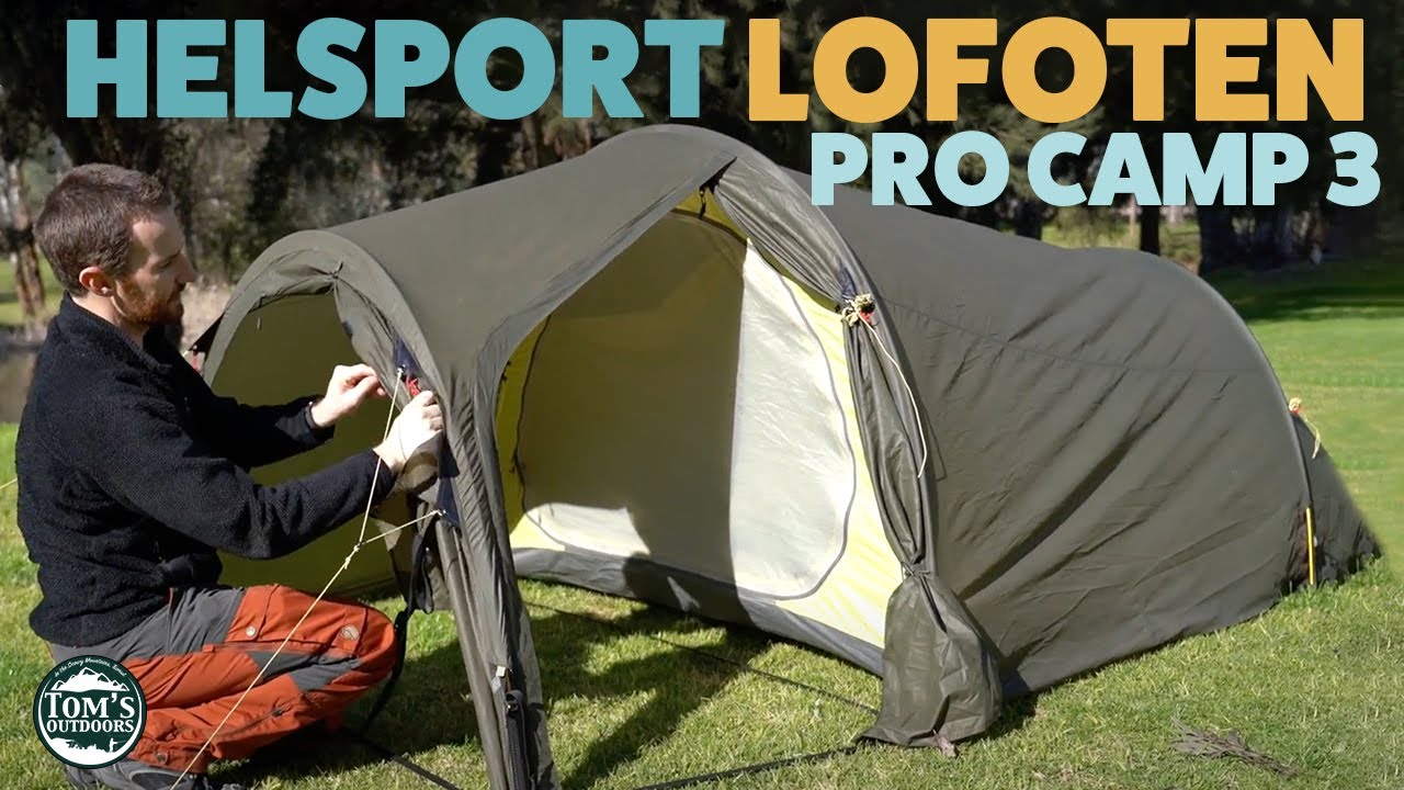 gezond verstand Gewend baai Helsport Lofoten Pro Camp 3 (4 Season Tent) - YouTube