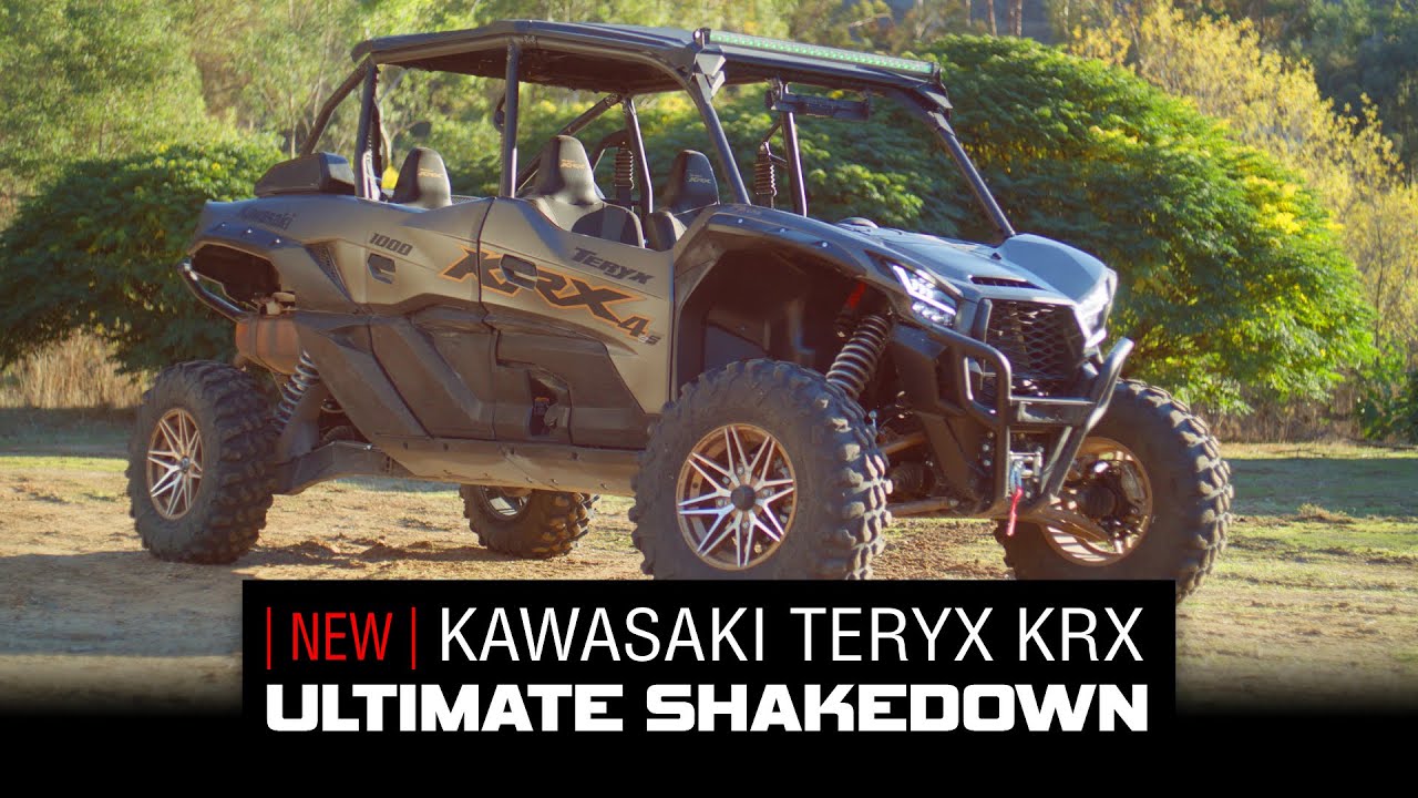 2024 Kawasaki TERYK KRX Shakedown - YouTube