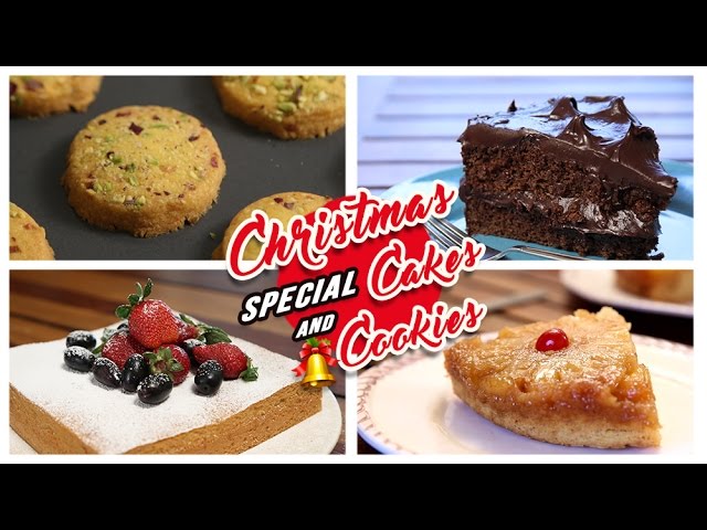 Cakes & Cookies Recipes | Christmas Special | Easy To Make Cakes & Cookies At Home | Rajshri Food