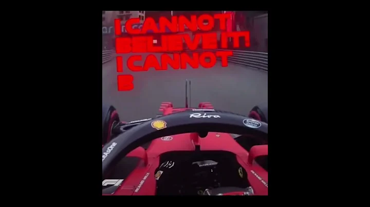 Carlos Sainz Sad Because Charles Leclerc Crashed