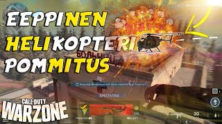 EEPPINEN Helikopteri POMMITUS! - CoD Warzone Suomi