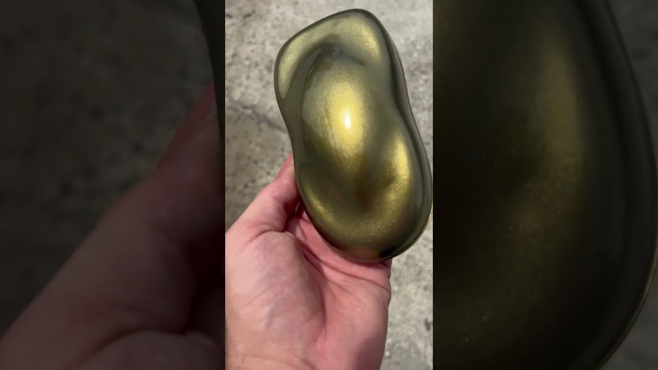 Fluro Phrenzy Gold Pearl Coat - Murano Gold - CANDE SHOP