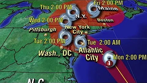 Hurricane Sandy: Warnings Issued in East Coast States