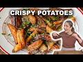 Super Crispy Roasted Potatoes - Easiest Recipe Ever!
