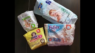 Подгузники-трусики Солнце и луна, Bella Baby Happy, Libero, Pufies. Обзор