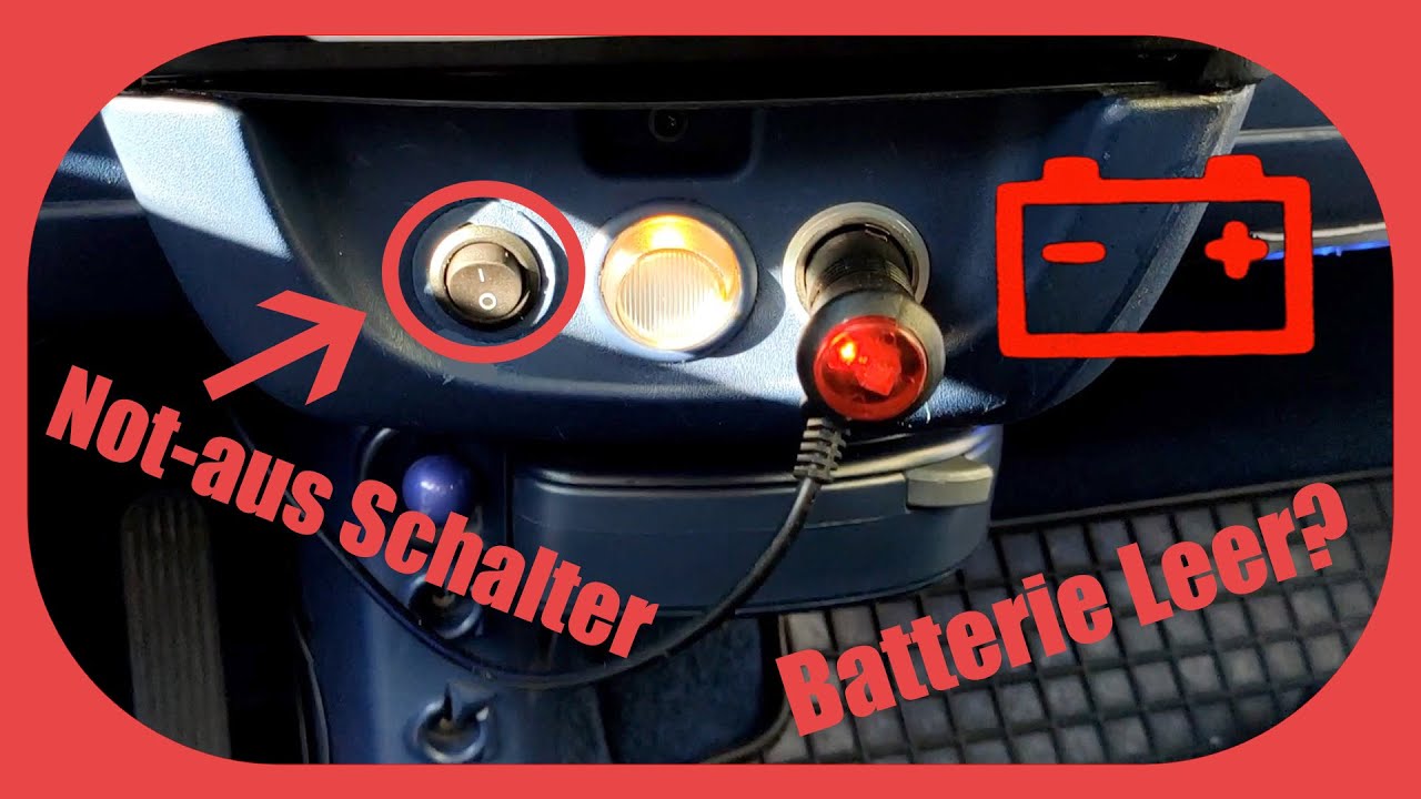 Autobatterie ständig leer? Not aus Schalter einbauen! 