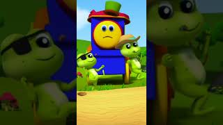 Five Little Speckled Frogs : Numbers #Shorts #Bobthetrain #Videos #Ytshorts