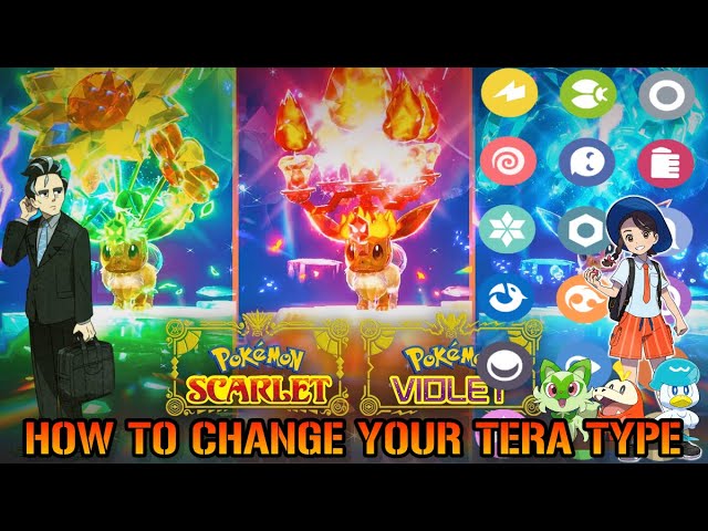 Pokémon Scarlet and Violet guide: How to change Tera Type - Polygon