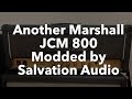 Marshall JCM800 with EL34 tubes modified by Salvation Audio – Quick Test