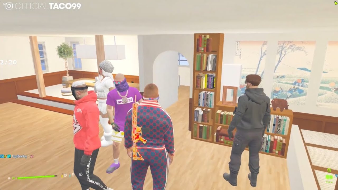 Viper Prodigy Rp Viper gives Taco a tour of her house on Grove Street | Prodigy 2.6 ...