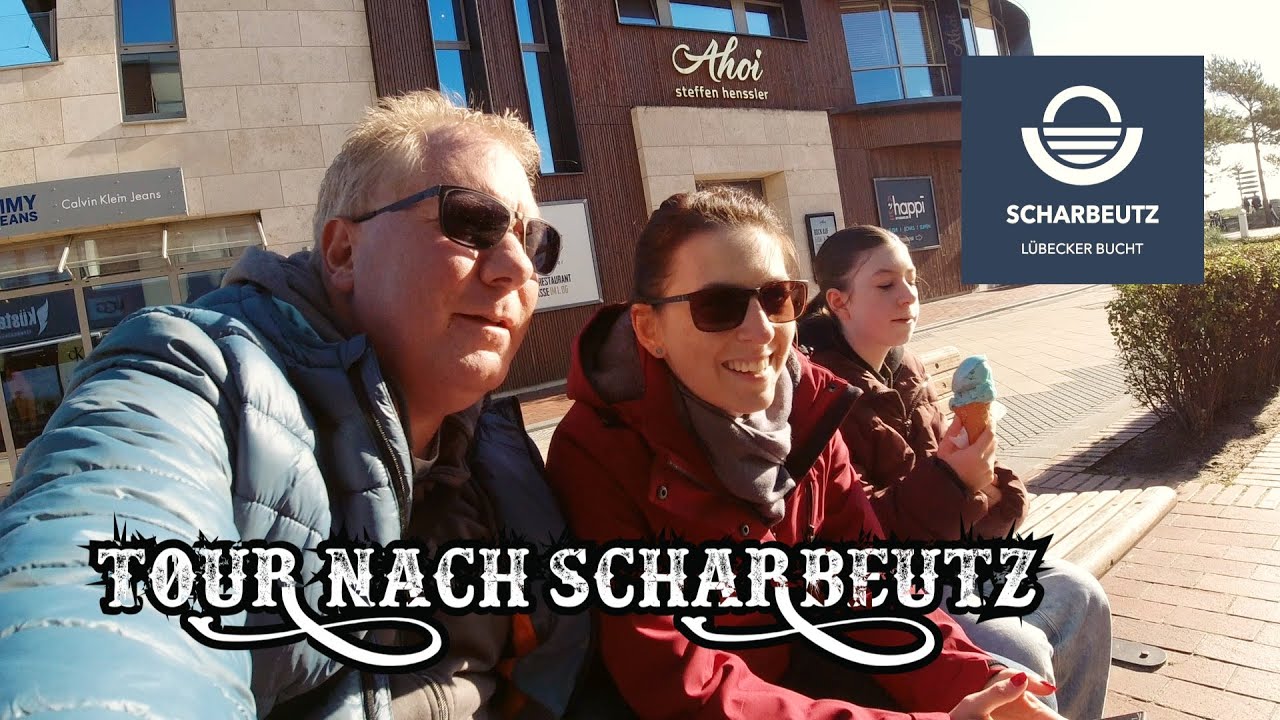 Spaziergang Walking Tour 4K Scharbeutz  /Strand / Bau Seebrücke