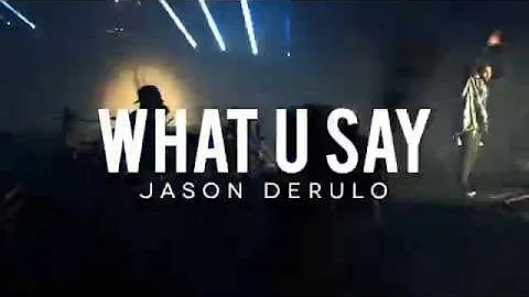 Jason Derulo "What You Say" Live James Agnew