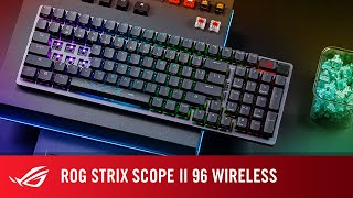 ROG Strix Scope II 96 Wireless - die mechanische Gaming-Tastatur im 96%-Layout screenshot 3