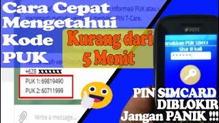 cara buka Kunci PUK sim TELKOMSEL