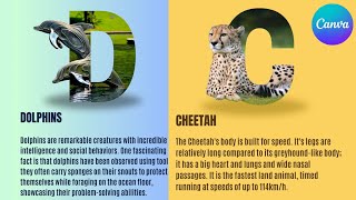 Letter Poster Design | FREE Template 👇🏾| Canva Tutorial