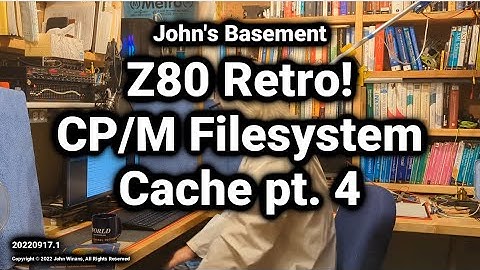Z80 Retro #41 - Designing a CP/M Filesystem Cache pt. 4