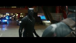 Captain America: Civil War- Black Panther Chase Scene [HD Scene]