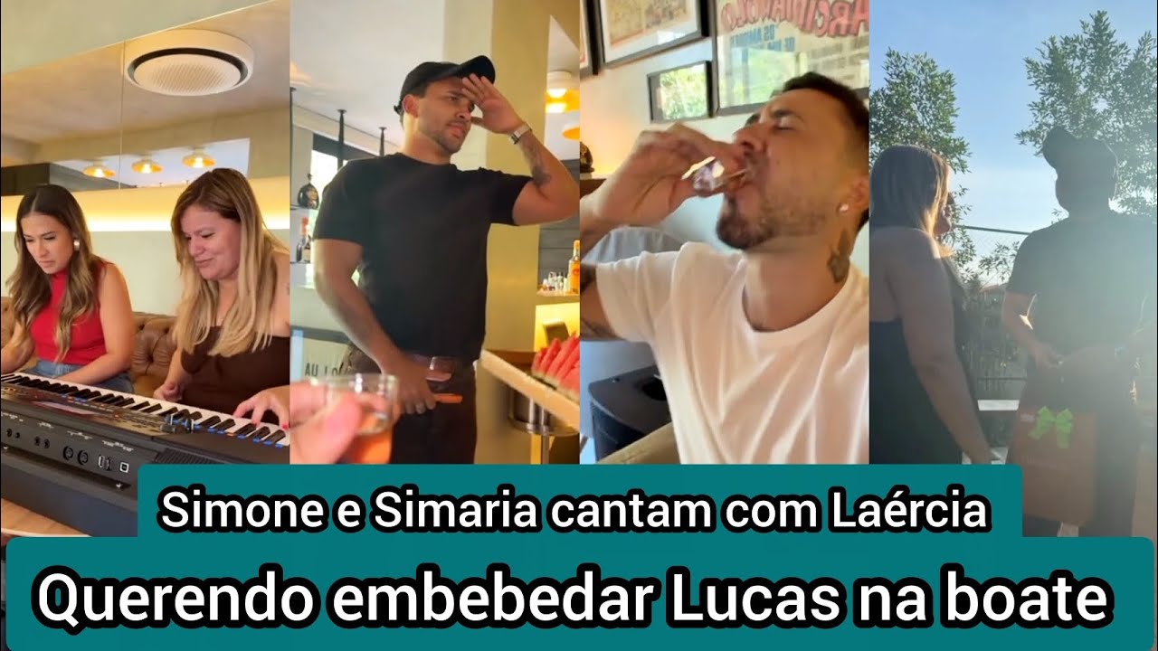 Laércia conhece Lucas Guimarães e Carlinhos Maia coloca ela pra cantar com Simone junto a Simaria 