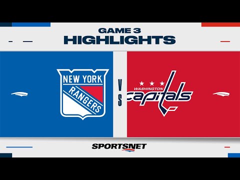 NHL Game 3 Highlights | Rangers vs. Capitals - April 26, 2024