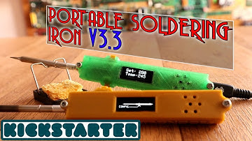 Kickstarter#1 - DIY portable soldering iron
