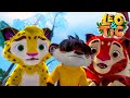 LEO and TIG 🦁 NEW 🐯 Episode 15 - Little Blizzy ❤️ Moolt Kids Toons Happy Bear