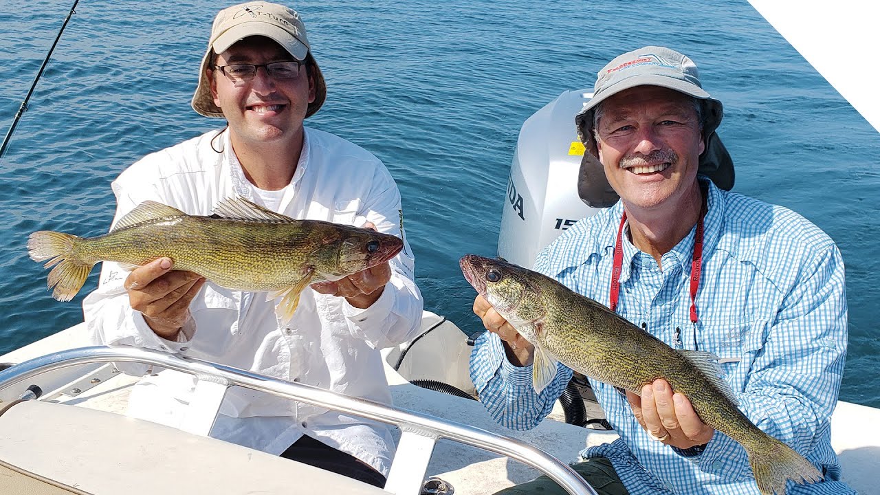 Trolling for Walleye - bottom bounce formula 