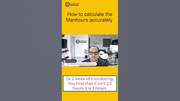How to calculate the Manhours accurately