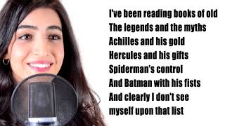 Something just like this  ...cover lyrics Luciana Zogbi