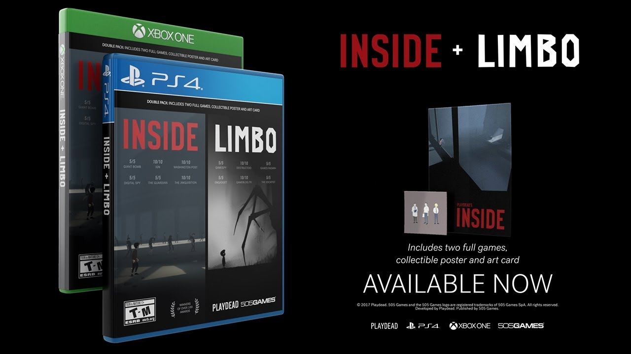 Playdead Adventure Pack: Inside + Limbo PC Game