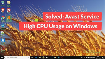 [Solved] Avast Antivirus Service High CPU Usages On Windows 7/8/10