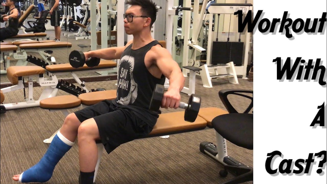 Upper Body Workout With Torn Achilles | No Surgery Needed | Achilles Chronicles EP. 3