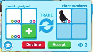 ‍⬛NO WAY! DID I OVERPAID A LOT FOR THEIR CROW?! + GOT A MEGA NEON DODO! ADOPT ME TRADING #adoptme