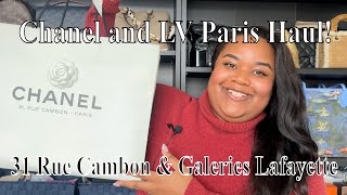 Paris Luxury Haul & Storytime: Chanel 31 Rue Cambon, LV Galeries Lafayette, and Hermes Terminal 2E!