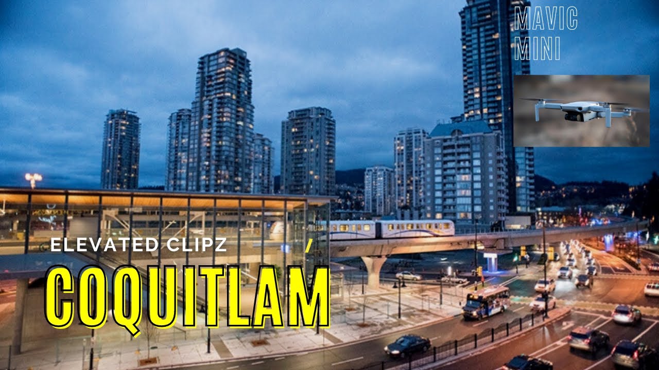 Lafarge Lake in CoQuitlam Cinematic scenes with DJI drone footage.