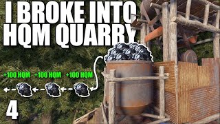 I STOLE 1000+ HQM FROM THIS CLAN SO THEY RAIDED ME | Solo Rust