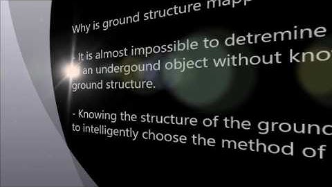 Tunnel Depth Detection by GPR - Pitch3
