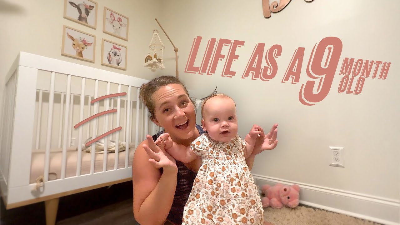 Day In The Life With Our 9 Month Old Baby Girl! - YouTube