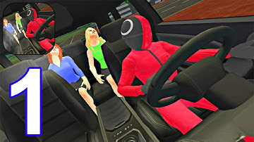 Squid Games Real Car Transport - Gameplay Walkthrough Part 1 Level 1 - 4 (Android,iOS)