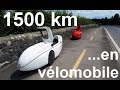 Voyage de 1500 km en Velomobile Waw