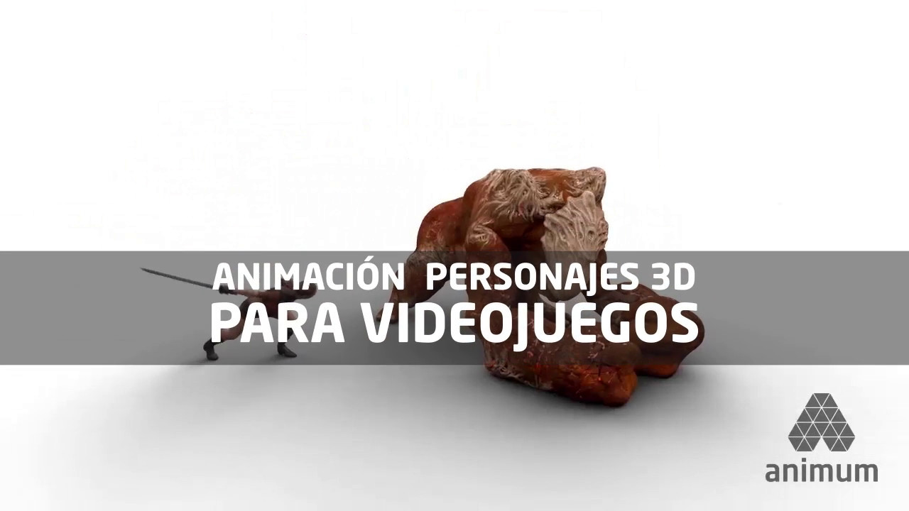 Curso Animación De Personajes 3d Para Videojuegos Animum Youtube