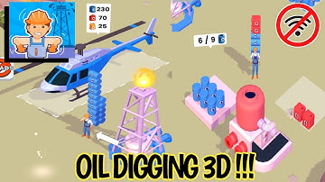 🚃 OIL DIGGING 3D ⛽ GAMES ANDROID/IOS [GAMEPLAY WALKTROUGH] PART #1