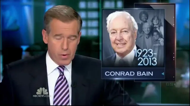 Conrad Bain:  News Report of His Death - January 1...