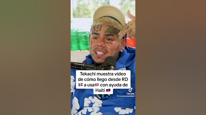 Tekashi69 dijo que la vuelta fue por Haití se escapó de los new York