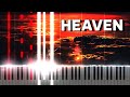 Heaven - Nicolas Hauptmann [Piano Tutorial]