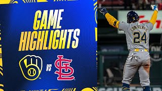 Brewers vs. Cardinals Game Highlights (4/19/24) | MLB Highlights