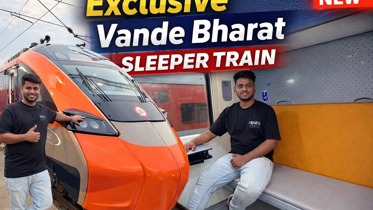 Kamakhya Howrah Vande Bharat Sleeper Exclusive   train Journey 
