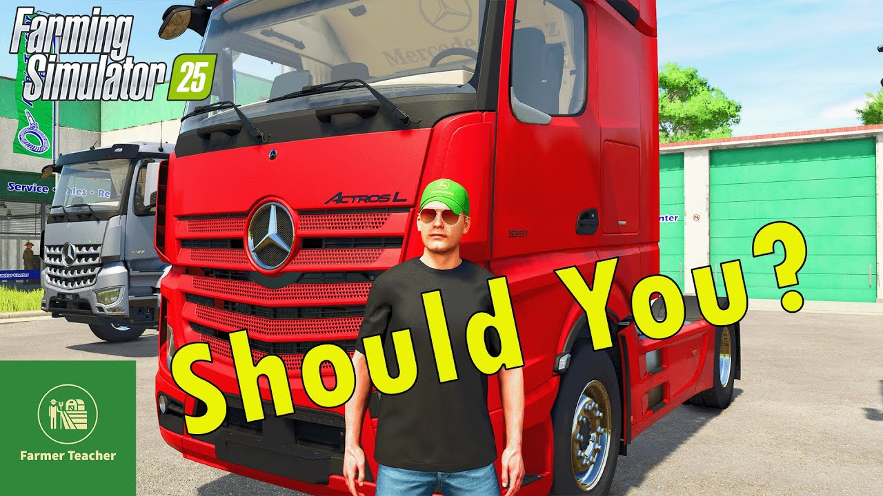 Is The Mercedes Truck Pack Worth It for FS25?
