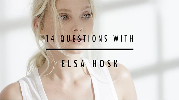 Gina Tricot - 14 Questions With Elsa Hosk