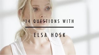 Gina Tricot - 14 Questions With Elsa Hosk