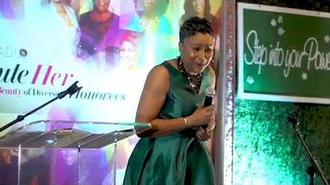 Cheryl Polote Williamson Accepts Salute Her Award ...